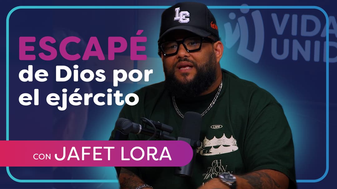 Escapé de Dios por el ejército, entrevista con Jafet Lora