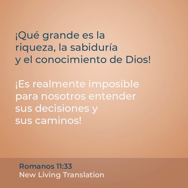 Romanos 11:33