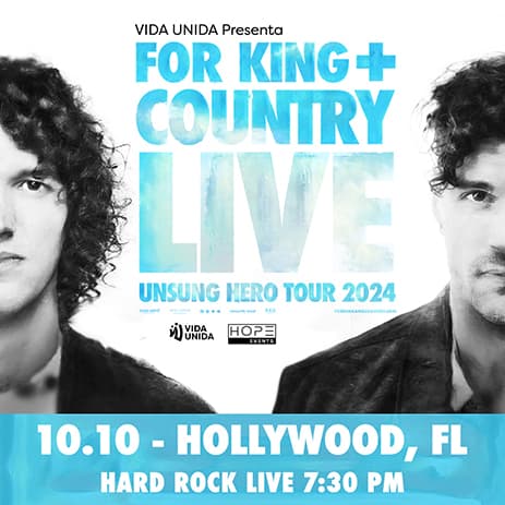 FOR KING + COUNTRY EN VIVO - UNSUNG HERO TOUR 2024