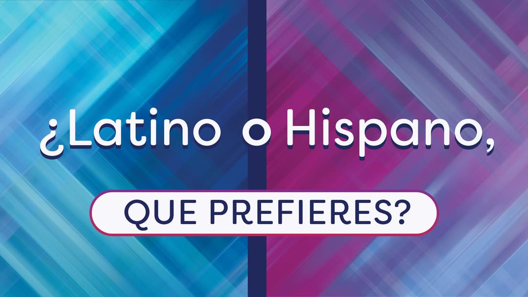 ¿Latinos o hispanos, que prefieres?